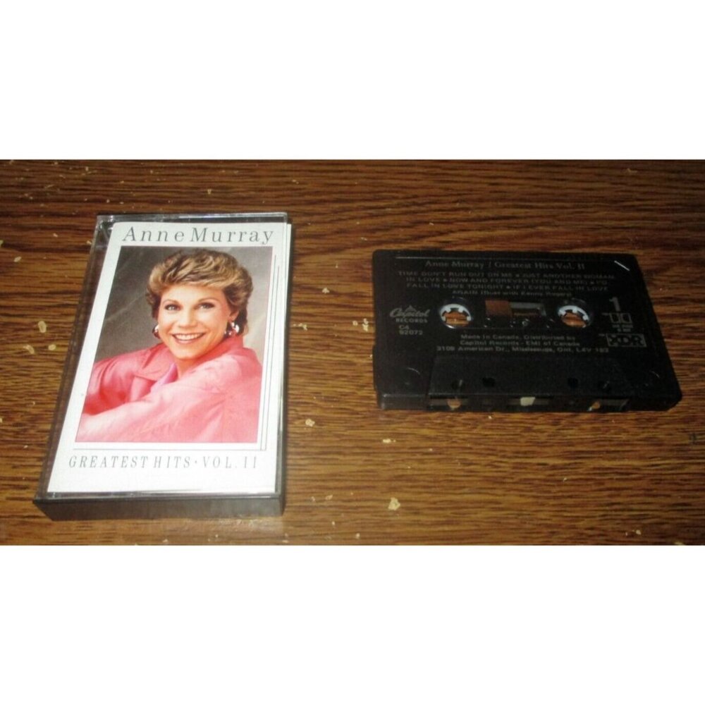 Anne Murray - Greatest Hits II on cassette (Capitol Records Canada, 1989)